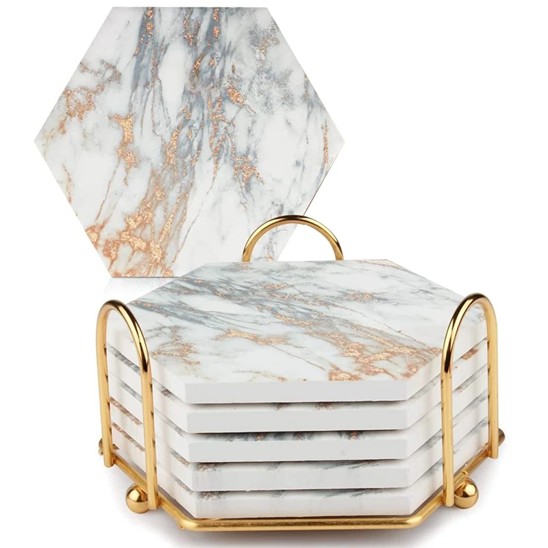 Coasters For Drinks Absorbent Drink Coasters For Wooden Table With Metal Holder,Rustic Home Decor For Living Room Bar
Coasters For Drinks Absorbent Drink Coasters For Wooden Table With Metal Holder,Rustic Home Decor For Living Room Bar