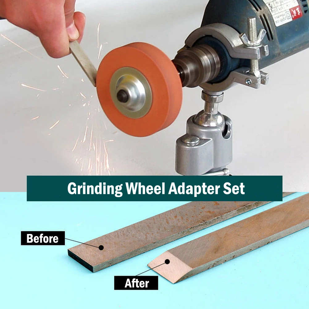 1Pc Grinding Wheel Adapter Set Changed Electric Drill Into Grinding Wheel Machine 70*20*10mm Polishing Wheel Accessories
1Pc Grinding Wheel Adapter Set Changed Electric Drill Into Grinding Wheel Machine 70*20*10mm Polishing Wheel Accessories