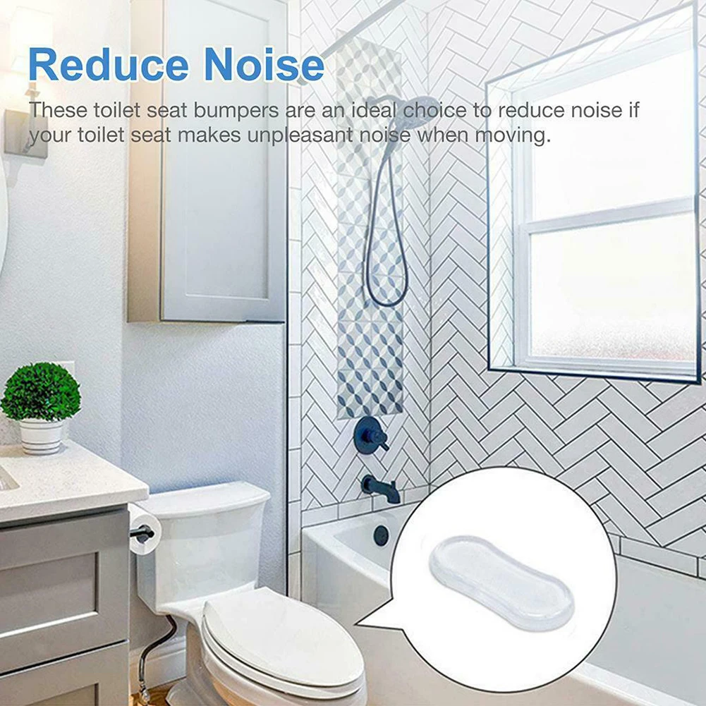 4PCS Universal Bathroom Hardware Toilet Seat Lid Bumpers Buffers Spacers For Simple Convenient Plumbing Fixtures
4PCS Universal Bathroom Hardware Toilet Seat Lid Bumpers Buffers Spacers For Simple Convenient Plumbing Fixtures