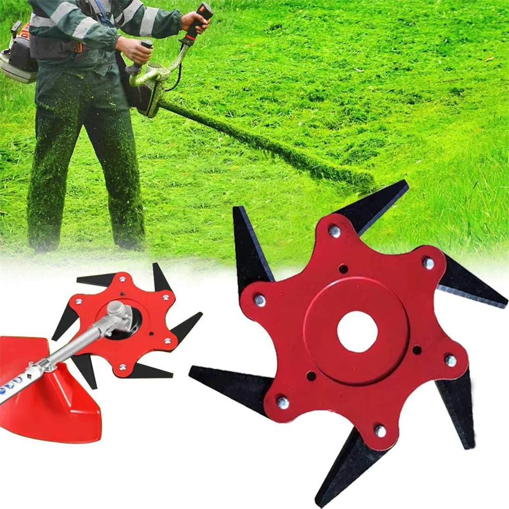Universal 6 Teeth Cutter Blade Garden Grass Trimmer Head Durable Metal Blades Brush Cutter Blade Lawn Mower Garden Accessories
Universal 6 Teeth Cutter Blade Garden Grass Trimmer Head Durable Metal Blades Brush Cutter Blade Lawn Mower Garden Accessories