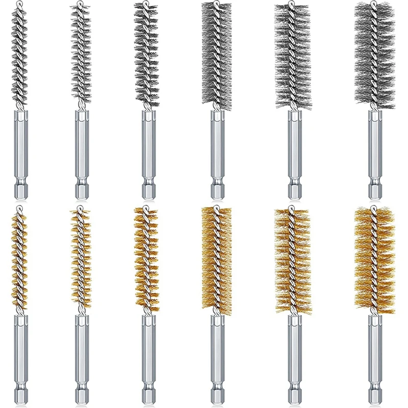 Hole Brush Bronze Cleaning Steel Wire Hole Brush Set Stainless Steel Cleaning Brush Suitable For Electric Drill Impact
Hole Brush Bronze Cleaning Steel Wire Hole Brush Set Stainless Steel Cleaning Brush Suitable For Electric Drill Impact