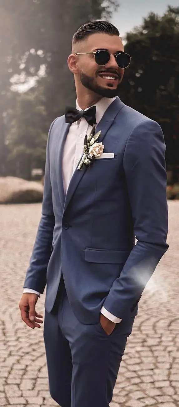 2022 Latest Design Navy Blue Suit For Men One Button Smart Buesiness 2 Pieces Wedding Groomsman Blazer Set With Suit Pants
2022 Latest Design Navy Blue Suit For Men One Button Smart Buesiness 2 Pieces Wedding Groomsman Blazer Set With Suit Pants