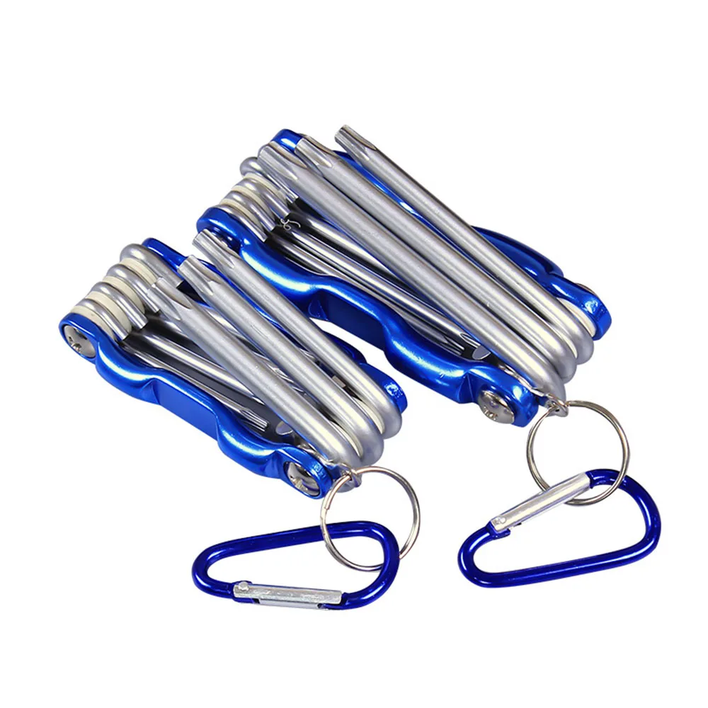 Folding Type Inner Hexagon Wrench Chromium Vanadium Steel Wrench Aluminum Handle Easy To Carry Hand-Held Disassembly Tool
Folding Type Inner Hexagon Wrench Chromium Vanadium Steel Wrench Aluminum Handle Easy To Carry Hand-Held Disassembly Tool
