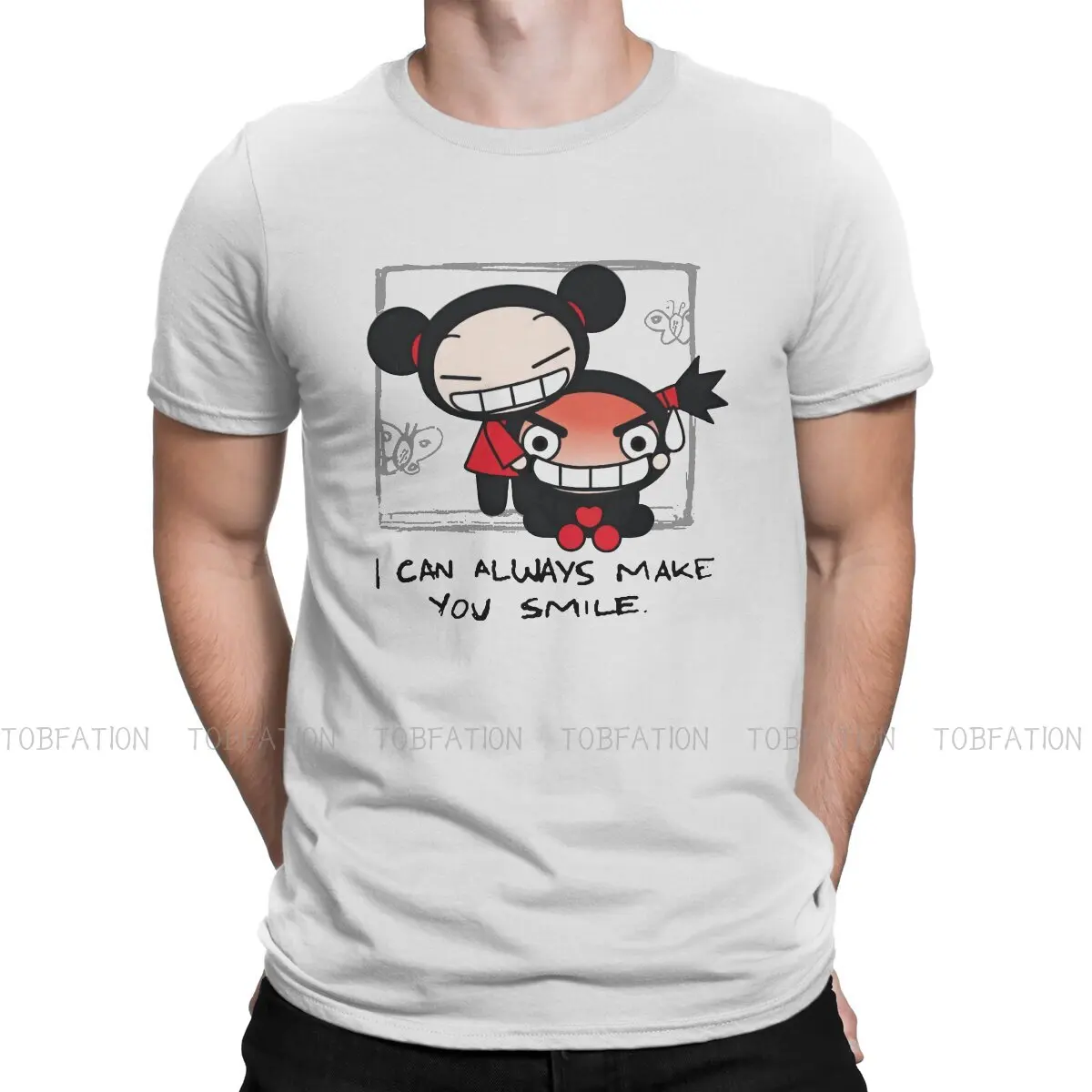 Funny Love Hipster TShirts Pucca China Doll Male Style Fabric Streetwear T Shirt O Neck Big Size
Funny Love Hipster TShirts Pucca China Doll Male Style Fabric Streetwear T Shirt O Neck Big Size