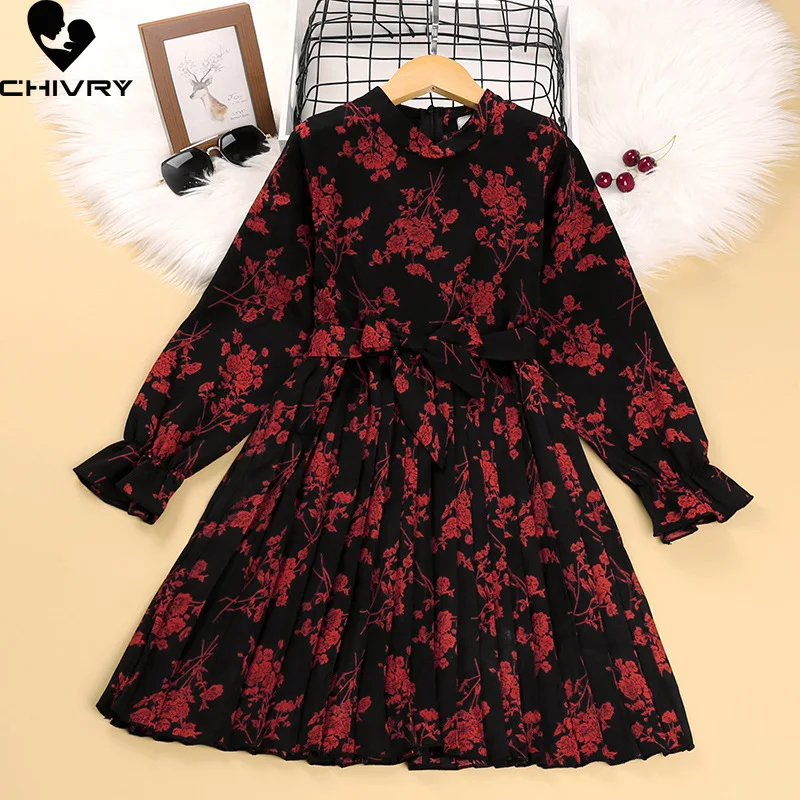Spring Autumn 2022 Girls Dresses Kids Baby Girls Long Sleeve O-Neck Loose A-line Dress Fashion Floral Print Princess Dresses
Spring Autumn 2022 Girls Dresses Kids Baby Girls Long Sleeve O-Neck Loose A-line Dress Fashion Floral Print Princess Dresses