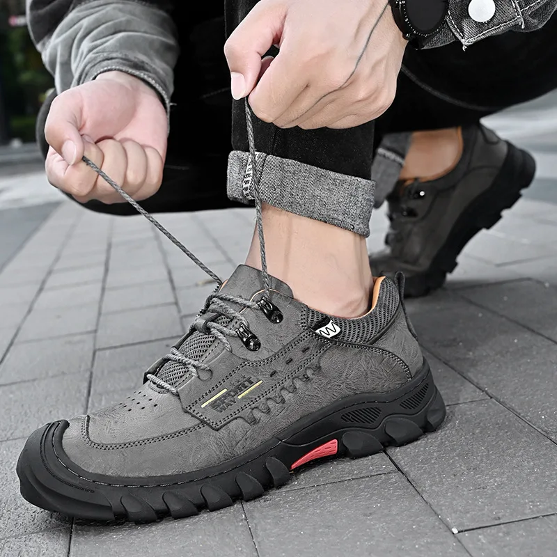 Genuine Leather Shoes Men Lace Up Outdoor Wear-resistant Work Shoes Casual Sneakers Men Footwear Autumn Shoes Men Zapatos Hombre
Genuine Leather Shoes Men Lace Up Outdoor Wear-resistant Work Shoes Casual Sneakers Men Footwear Autumn Shoes Men Zapatos Hombre