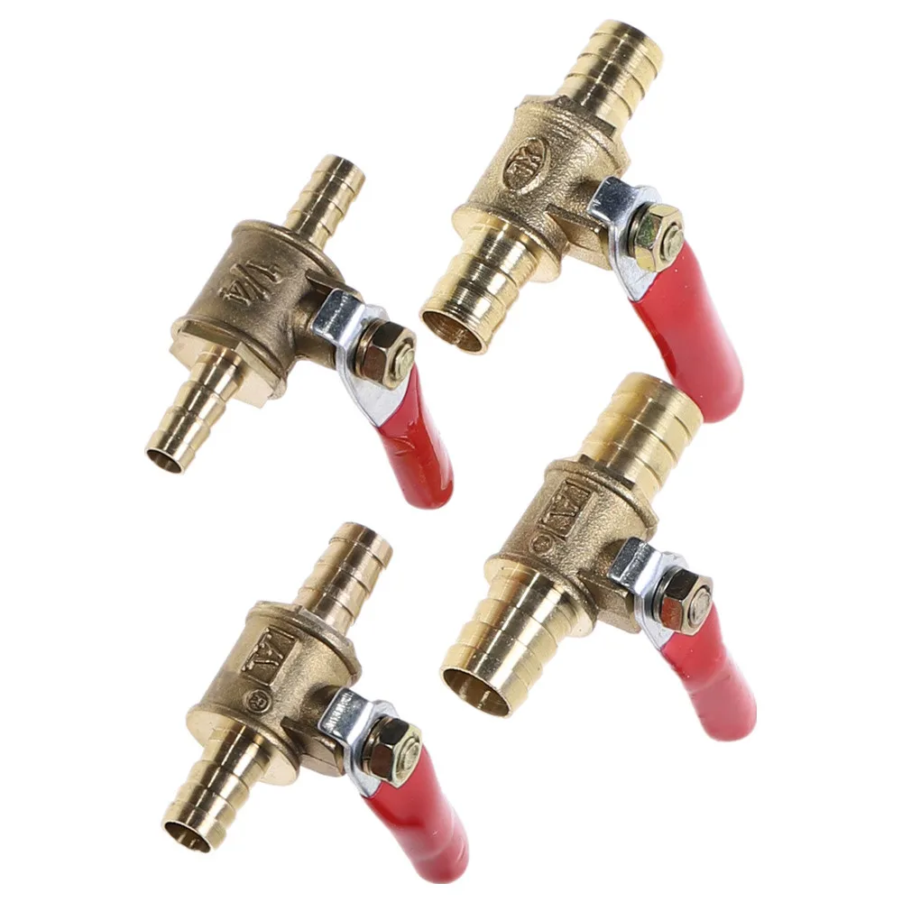 6mm-12mm Hose Barb Inline Brass Water Oil Air Gas Fuel Line Shutoff Ball Valve Pipe Fittings
6mm-12mm Hose Barb Inline Brass Water Oil Air Gas Fuel Line Shutoff Ball Valve Pipe Fittings