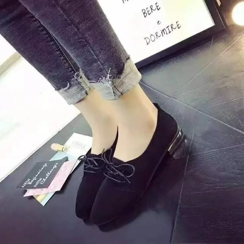 Shallow Mouth Small Shoes Women's Summer New Pointed Toe Casual Suede Lace Up Women's Small Shoes
Shallow Mouth Small Shoes Women's Summer New Pointed Toe Casual Suede Lace Up Women's Small Shoes