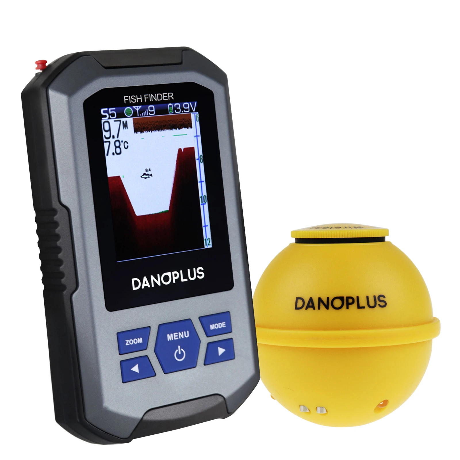 OEM Packaging Available - Fish Finder Wireless Sonar Sensor 45 Meters (147 Feet) / 0.7 Meters (2 Feet) Depth LCD Display
OEM Packaging Available - Fish Finder Wireless Sonar Sensor 45 Meters (147 Feet) / 0.7 Meters (2 Feet) Depth LCD Display