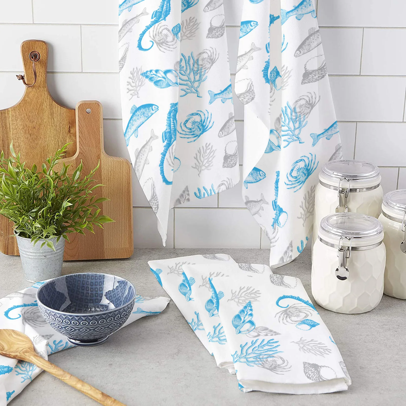 Ocean Seahorse Fish Shell Kitchen Towel Microfiber Rags Cleaning Cloth Home Washing Dish Cleaning Tools
Ocean Seahorse Fish Shell Kitchen Towel Microfiber Rags Cleaning Cloth Home Washing Dish Cleaning Tools