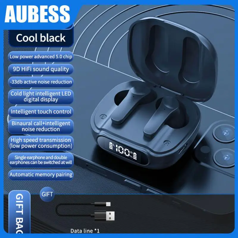 Wireless Headphone With Charging Case In-ear In-ear Sports Earphones Low Latency Waterproof Earbuds Game Headset
Wireless Headphone With Charging Case In-ear In-ear Sports Earphones Low Latency Waterproof Earbuds Game Headset