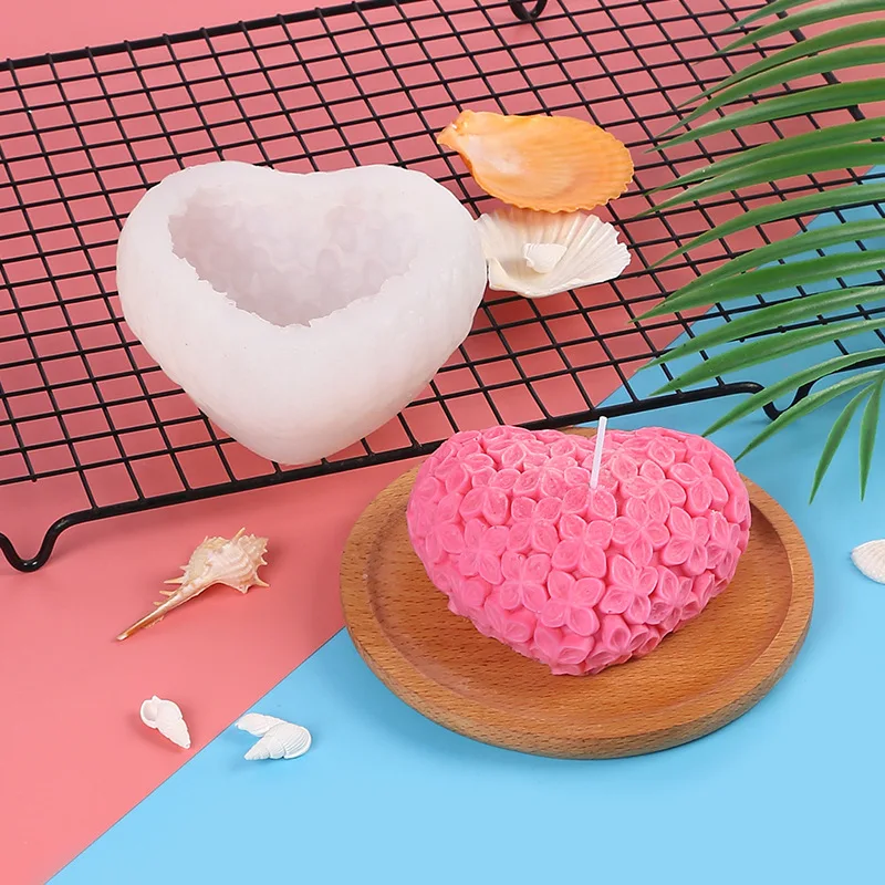 3D Love Heart Silicone Soap Mold Diy Rose Flower Chocolate Cake Decoration Baking Tools Handmade Clay Plaster Candle Making Kit
3D Love Heart Silicone Soap Mold Diy Rose Flower Chocolate Cake Decoration Baking Tools Handmade Clay Plaster Candle Making Kit