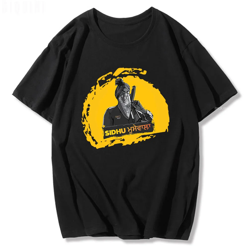Sidhu Moose Wala Shirt Indian Rapper T-shirt Cotton Vintage Tops Harajuku Tees Classic Oversize Unisex Print O-Neck Short Sleeve
Sidhu Moose Wala Shirt Indian Rapper T-shirt Cotton Vintage Tops Harajuku Tees Classic Oversize Unisex Print O-Neck Short Sleeve