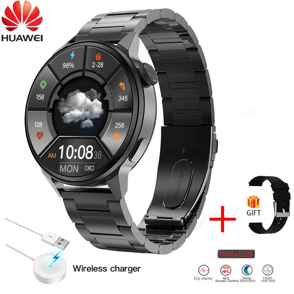 Huawei 454*454 HD Screen Smart Watch Ladies Bluetooth Call Heart Rate Blood Pressure Monitor Sports Smartwatch Men Android ios
Huawei 454*454 HD Screen Smart Watch Ladies Bluetooth Call Heart Rate Blood Pressure Monitor Sports Smartwatch Men Android ios