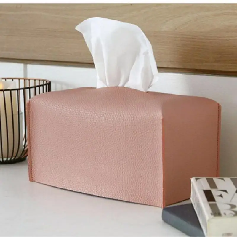 Modern PU Leather Square Tissue Box Facial Tissues Case Organizer Home Bathroom Night Stands Desktop Napkin Bag Desk Decorative
Modern PU Leather Square Tissue Box Facial Tissues Case Organizer Home Bathroom Night Stands Desktop Napkin Bag Desk Decorative