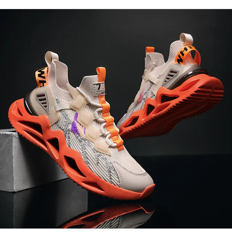 New Men Light Breathable Confortable Sports Shoes Training Athletic Sneakers 2023spring Summer Knitting Vulcanized Shoes Size 45
New Men Light Breathable Confortable Sports Shoes Training Athletic Sneakers 2023spring Summer Knitting Vulcanized Shoes Size 45