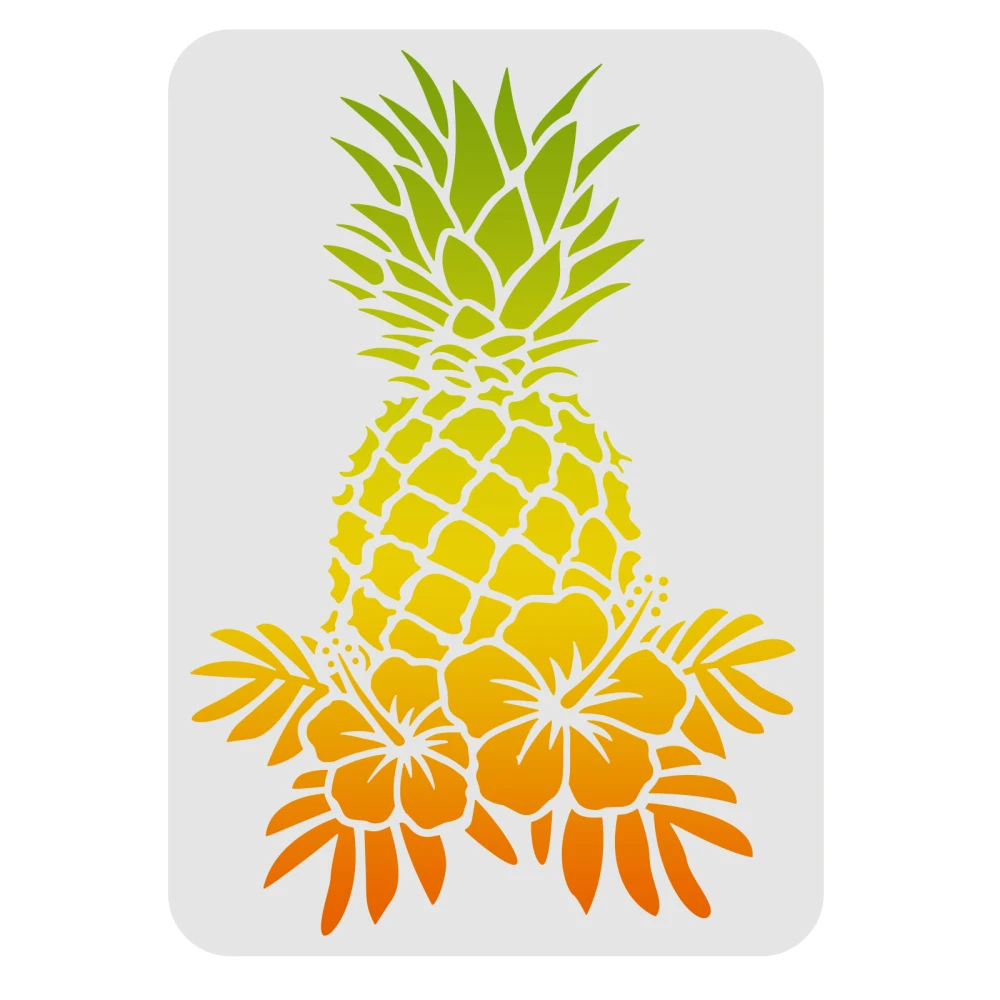 Pineapple Stencil Reusable Pineapple Stencil Pineapple Stencil Fruit Stencil for Painting on Wood Tile Paper Fabric Floor Wall
Pineapple Stencil Reusable Pineapple Stencil Pineapple Stencil Fruit Stencil for Painting on Wood Tile Paper Fabric Floor Wall