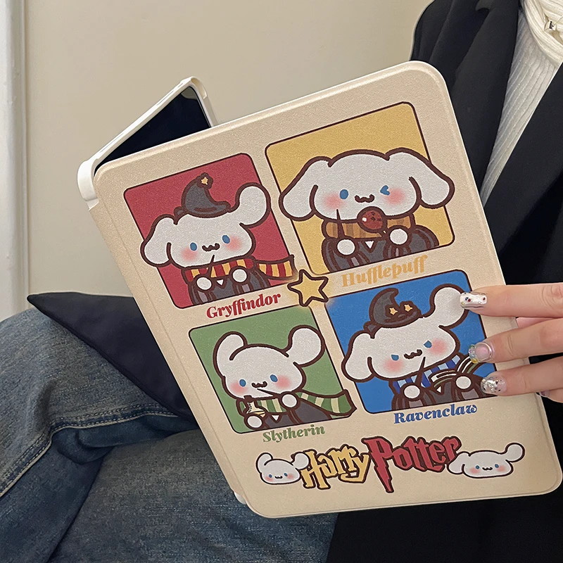 Sanrio Cinnamoroll Harries Potters with Pen Slot for IPad 8 Generation Mini6 Pro 11 12.9 2022 10.9 Air 3 4 Inch Protective Cover
Sanrio Cinnamoroll Harries Potters with Pen Slot for IPad 8 Generation Mini6 Pro 11 12.9 2022 10.9 Air 3 4 Inch Protective Cover