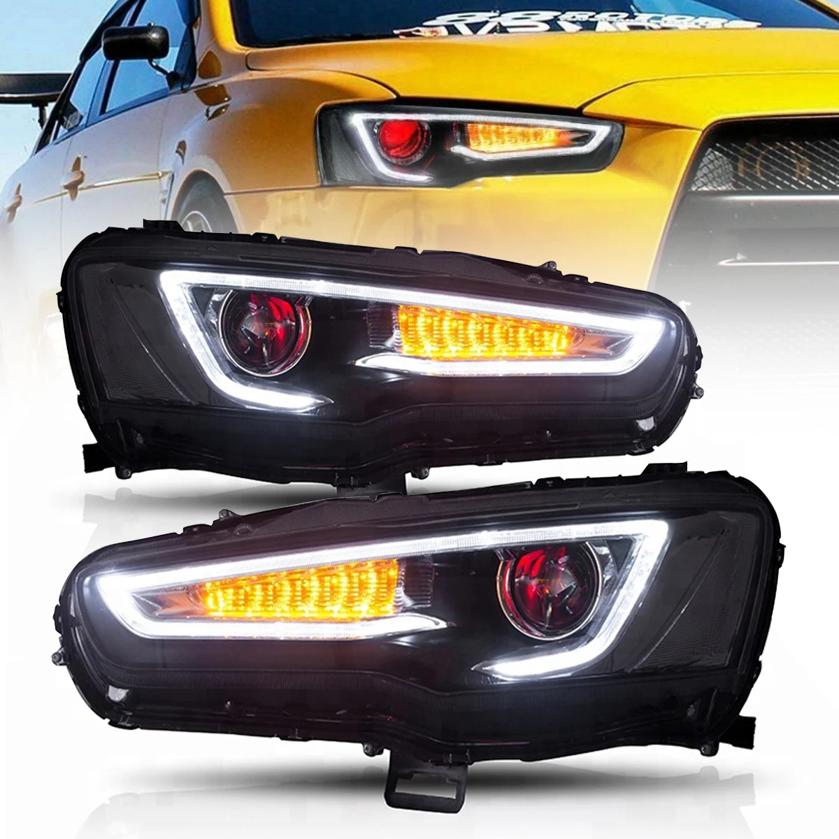 Автомобильные фары для Mitsubishi Lancer EVO X 2008-2017, проектор Red Demon Eyes, автомобильные аксессуары в стиле Audi, светодиодные лампы в сборе
Автомобильные фары для Mitsubishi Lancer EVO X 2008-2017, проектор Red Demon Eyes, автомобильные аксессуары в стиле Audi, светодиодные лампы в сборе