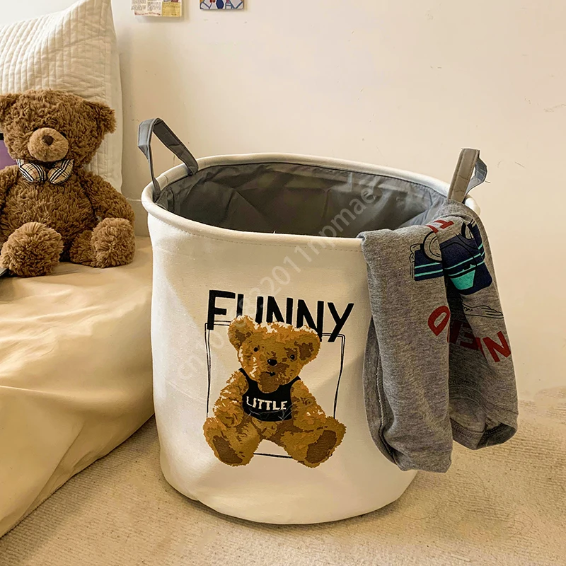 Creative Foldable Children's Baby Toy Canvas Dirty Clothes Laundry Basket Wasmand Storage Basket Office Household Storage Basket
Creative Foldable Children's Baby Toy Canvas Dirty Clothes Laundry Basket Wasmand Storage Basket Office Household Storage Basket