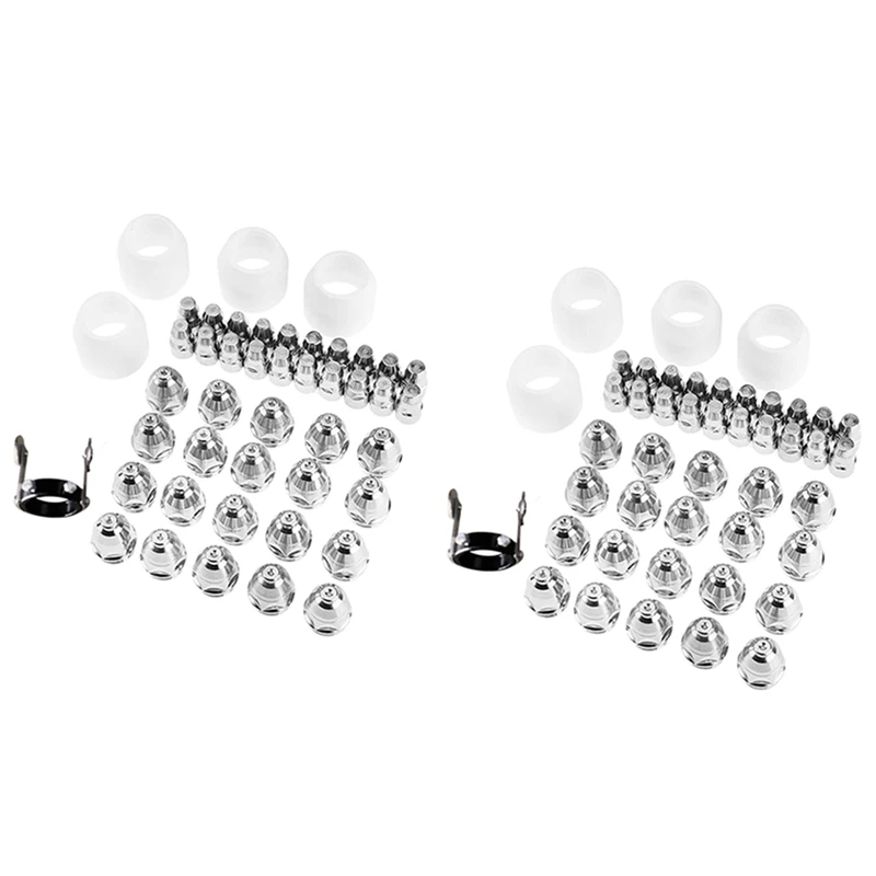 90Pcs P80 Cutting Torch Consumable Kit Electrode Tip Nozzle 1.5Mm Cup Roller Guide Wheel Outfit Plasma Cutter Consumable
90Pcs P80 Cutting Torch Consumable Kit Electrode Tip Nozzle 1.5Mm Cup Roller Guide Wheel Outfit Plasma Cutter Consumable