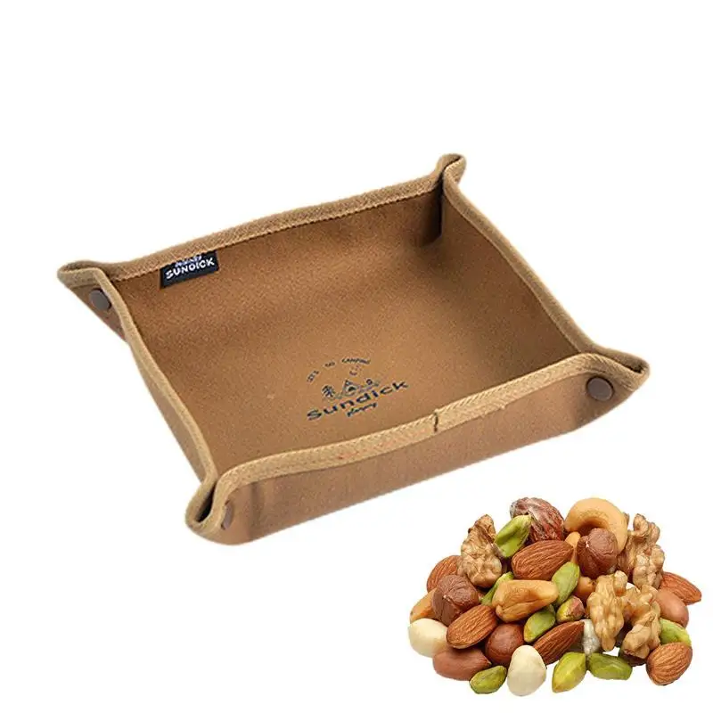 Catch All Tray For Keys Folding Waterproof Portable Organizer Canvas Tray For Key Sundries Storage Tray For Hotel Apartment Home
Catch All Tray For Keys Folding Waterproof Portable Organizer Canvas Tray For Key Sundries Storage Tray For Hotel Apartment Home