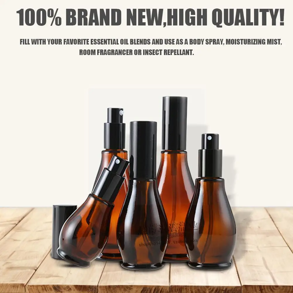Empty Spray Bottle Amber Glass Travel Outdoor Refillable Spray Liquid Atomizer Portable Shampoo Bottles Refillable L8q8
Empty Spray Bottle Amber Glass Travel Outdoor Refillable Spray Liquid Atomizer Portable Shampoo Bottles Refillable L8q8