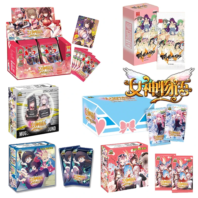 Original Goddess Story Girl Party Collection Card Holder Anime Characters Limited Game Collector Flash Cards Gift Toys for Kids
Original Goddess Story Girl Party Collection Card Holder Anime Characters Limited Game Collector Flash Cards Gift Toys for Kids