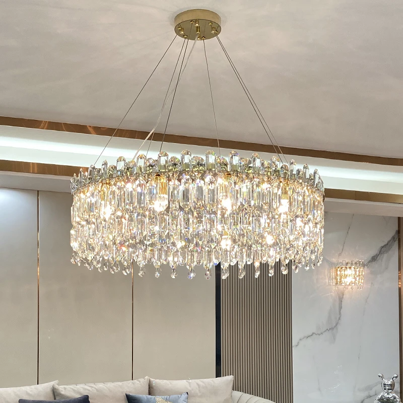 Light Luxury Bedroom crystal chandelier gorgeous creative household Luxury atmosphere Led decoration living room chandelier
Light Luxury Bedroom crystal chandelier gorgeous creative household Luxury atmosphere Led decoration living room chandelier