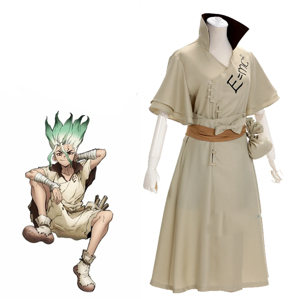 Костюм для косплея Dr. Stone Ishigami, костюм для косплея, толстовка с короткими рукавами, полосатые шорты, наряд
Костюм для косплея Dr. Stone Ishigami, костюм для косплея, толстовка с короткими рукавами, полосатые шорты, наряд