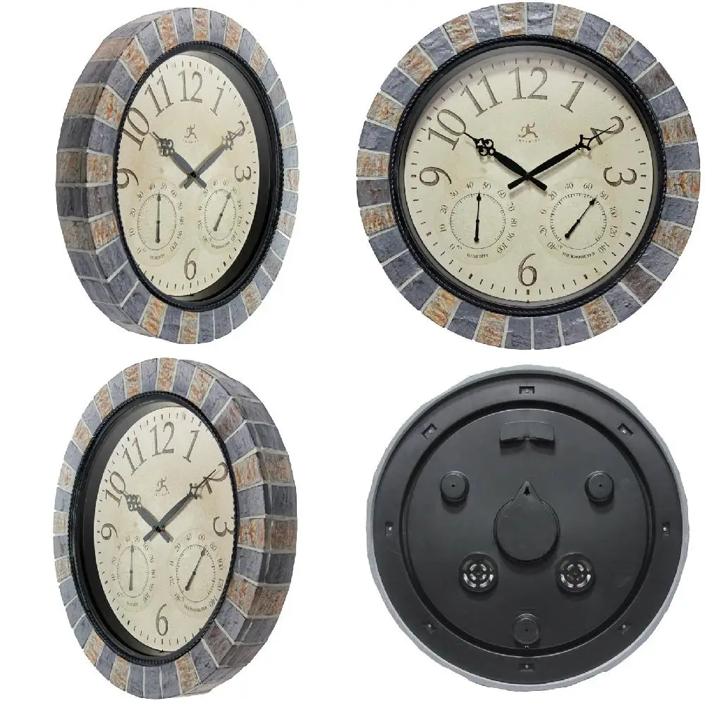 Lovely 18" Natural Multicolor Circular Wall Clock - Outdoor & Indoor Decorative Analog Display
Lovely 18" Natural Multicolor Circular Wall Clock - Outdoor & Indoor Decorative Analog Display