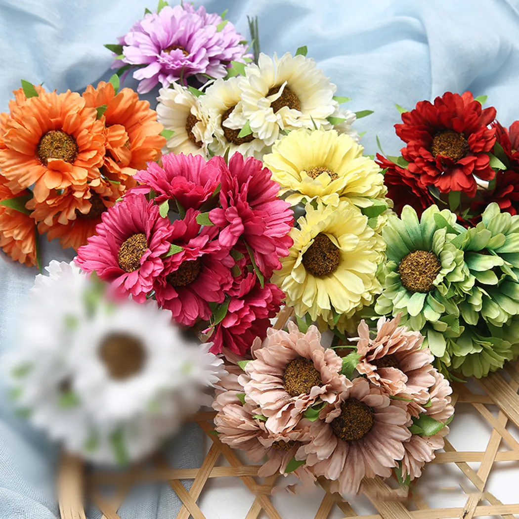 Artificial Flower Simulated Gerbera Wedding Bridal Bouquet Bunch Daisy Decoration For Home Office Desk Vase Decor Non Fading
Artificial Flower Simulated Gerbera Wedding Bridal Bouquet Bunch Daisy Decoration For Home Office Desk Vase Decor Non Fading