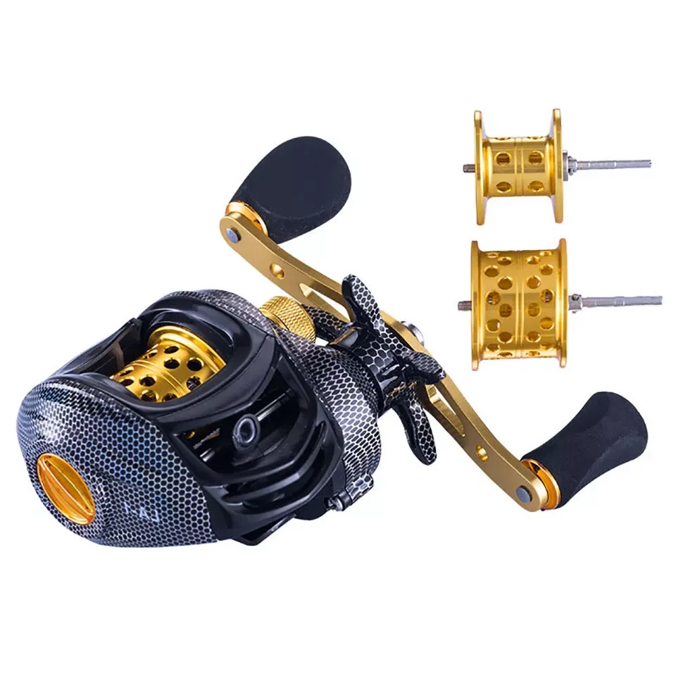 Fishing Reel Freshwate Saltwater Fishing Wheel Metal Baitcasting Spool EVA Handle 8 kg Light Lure Speed 7.2:1 Gear Ratio
Fishing Reel Freshwate Saltwater Fishing Wheel Metal Baitcasting Spool EVA Handle 8 kg Light Lure Speed 7.2:1 Gear Ratio