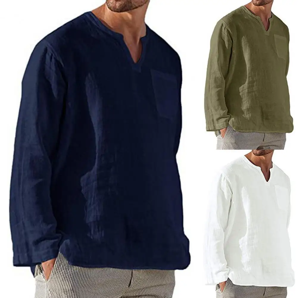 Popular Shirt Spring Autumn Full Sleeve Casual Loose-fitting Pure Color Shirt Beach Shirt All Match
Popular Shirt Spring Autumn Full Sleeve Casual Loose-fitting Pure Color Shirt Beach Shirt All Match