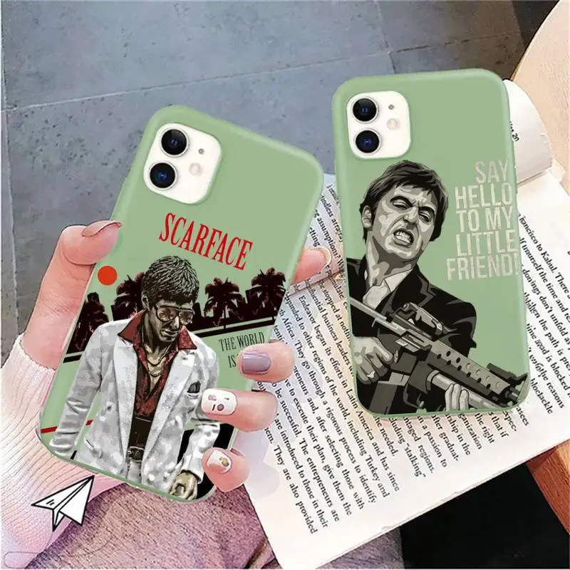 Scarface 1983 Film Al Pacino Phone Case for iPhone 14 11 12 13 Mini Pro Xs Max 8 7 6 6S Plus X XR Solid Candy Color Case
Scarface 1983 Film Al Pacino Phone Case for iPhone 14 11 12 13 Mini Pro Xs Max 8 7 6 6S Plus X XR Solid Candy Color Case