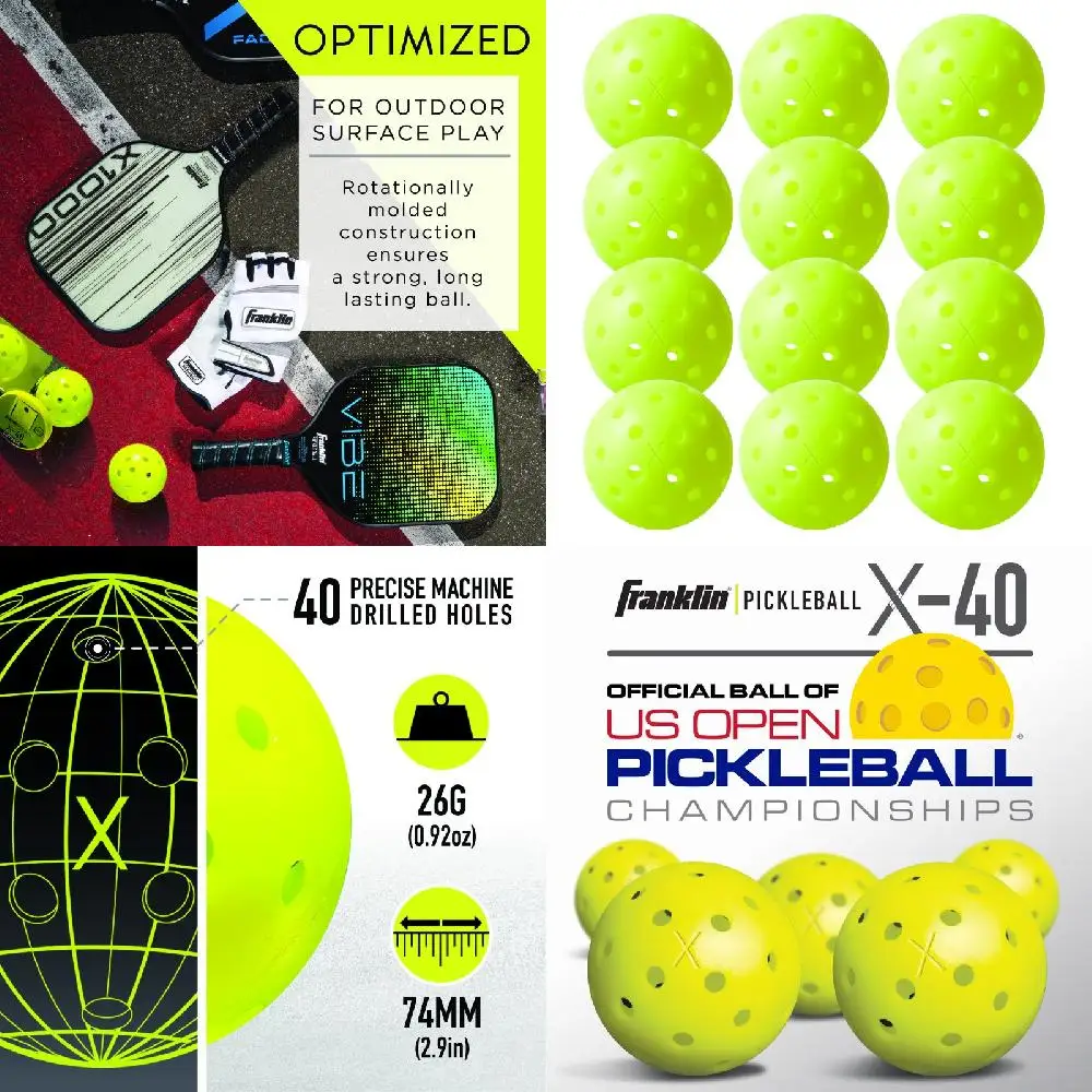 Amazing, Durable USA Approved Pickleballs with Optimally Designed High-Visibility - 156 Characters
Amazing, Durable USA Approved Pickleballs with Optimally Designed High-Visibility - 156 Characters