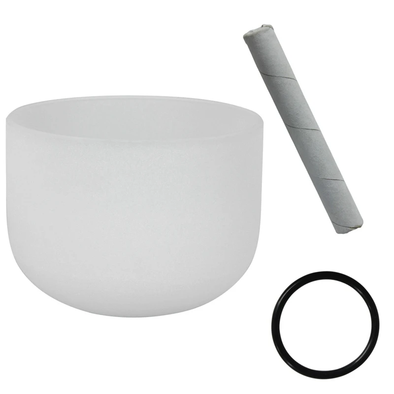 Crystal Singing Bowl 8 Inch B Note Root Chakra Includes O-Ring And Mallet For Sound Therapy
Crystal Singing Bowl 8 Inch B Note Root Chakra Includes O-Ring And Mallet For Sound Therapy