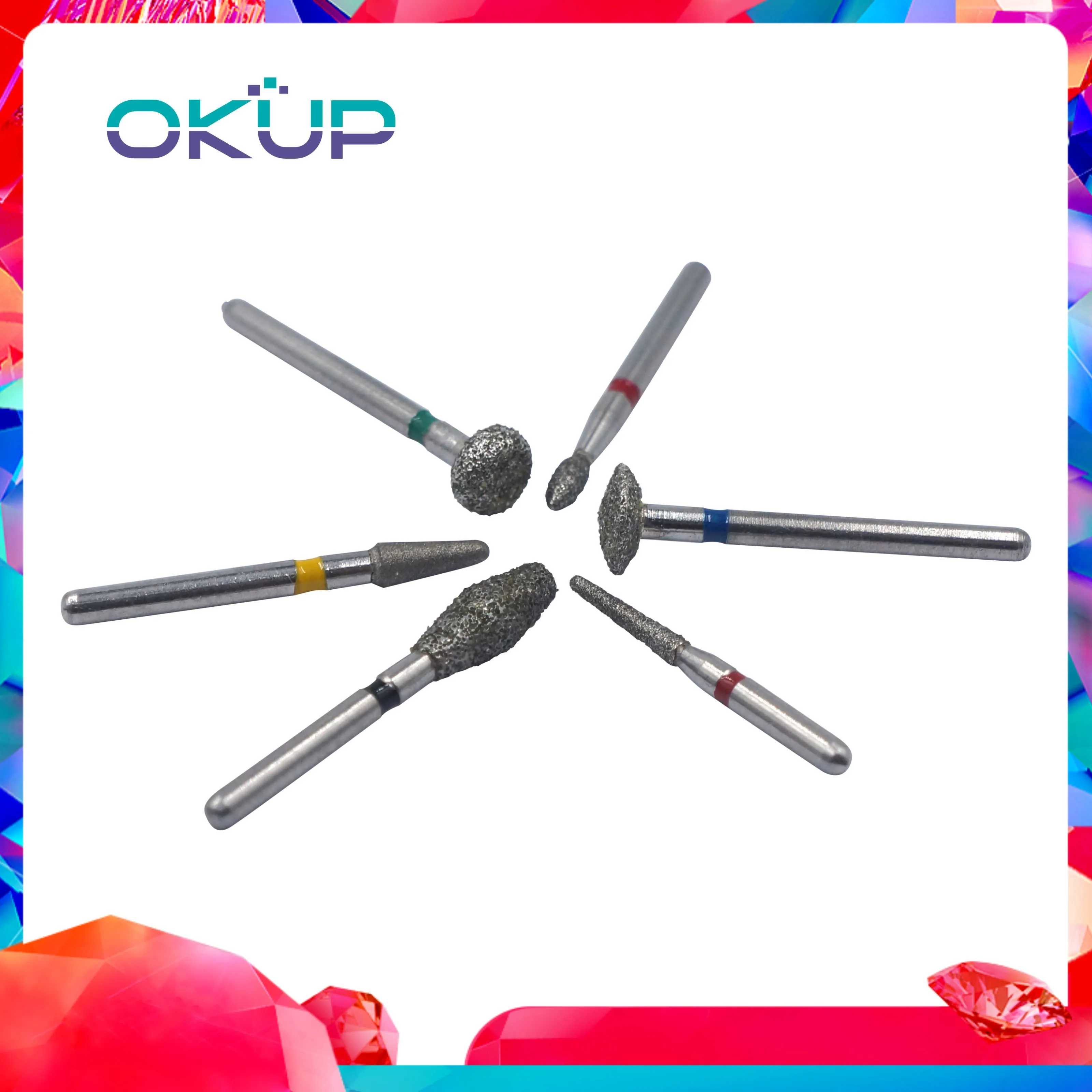 10pcs/box Dental FG Diamond Burs Drills High Speed Handpiece Polishing Tip Abrade Crown Diamond for Teeth Whitening Dentist Burs
10pcs/box Dental FG Diamond Burs Drills High Speed Handpiece Polishing Tip Abrade Crown Diamond for Teeth Whitening Dentist Burs