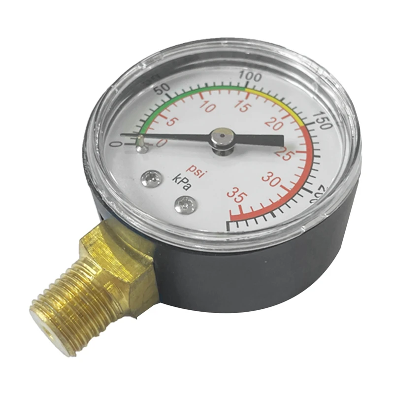 Professional Pool Spa Filter Water Pressure Gauge Mini 0-60 PSI Bottom Mount 1/4 Inch Pipe Thread Swimming Pool Parts
Professional Pool Spa Filter Water Pressure Gauge Mini 0-60 PSI Bottom Mount 1/4 Inch Pipe Thread Swimming Pool Parts
