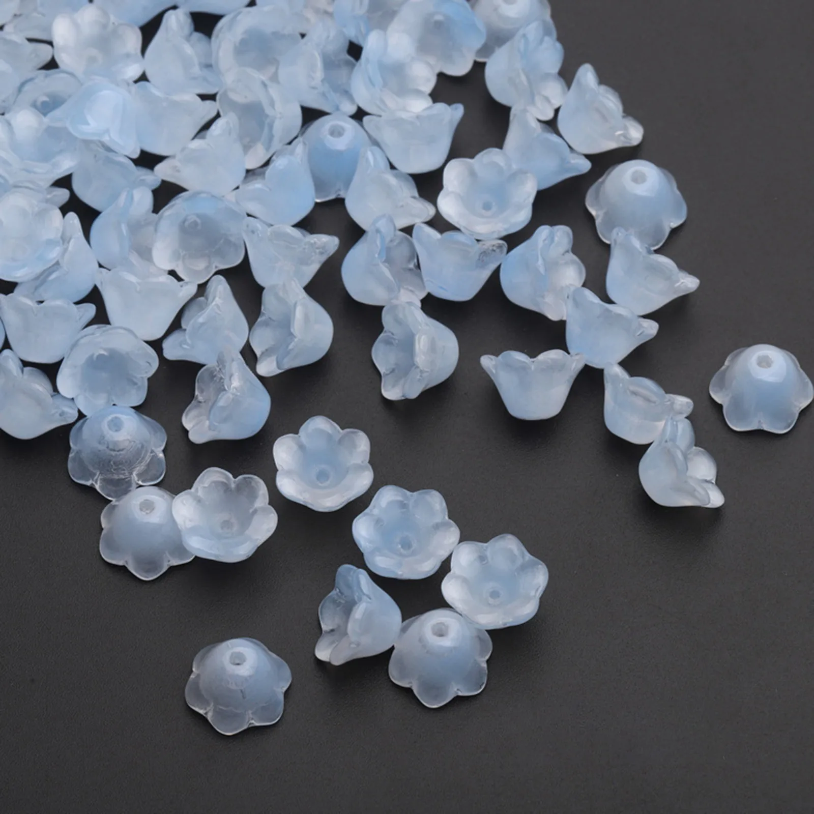 100PC Bell Stamen Flower Heart Flower Cap Flower DIY Decorative Ornament Material 12mm Denim Party Decorations
100PC Bell Stamen Flower Heart Flower Cap Flower DIY Decorative Ornament Material 12mm Denim Party Decorations