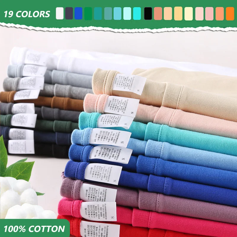 Футболка мужская с круглым вырезом, базовая тенниска из 2023 хлопка, повседневная майка, Классическая однотонная рубашка, лето 100%
Футболка мужская с круглым вырезом, базовая тенниска из 2023 хлопка, повседневная майка, Классическая однотонная рубашка, лето 100%