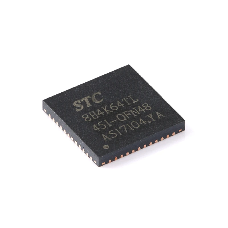 10PCS/Pack New Original STC8H4K64TL-45I-QFN48 1T 8051 MCU microcontroller MCU chip
10PCS/Pack New Original STC8H4K64TL-45I-QFN48 1T 8051 MCU microcontroller MCU chip