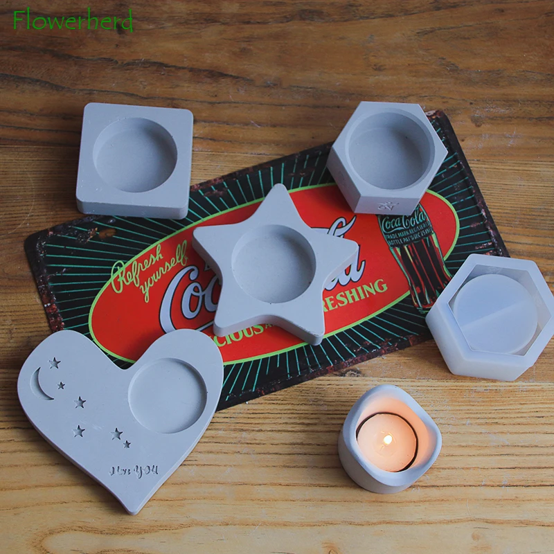 Crystal Epoxy Aromatherapy Candle Holder Cement Concrete Gypsum Pentagram Candle Holder Home Ornament Jewelry Silicone Mold
Crystal Epoxy Aromatherapy Candle Holder Cement Concrete Gypsum Pentagram Candle Holder Home Ornament Jewelry Silicone Mold