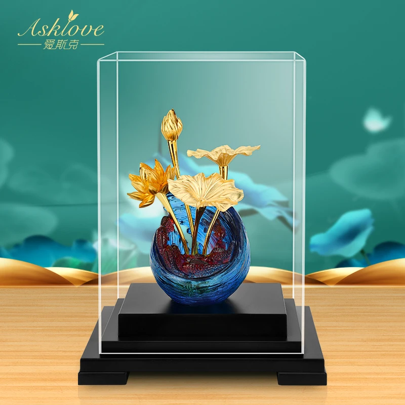 Gold Foil Lotus Porch Decoration Ornaments Modern Living Room Office Bookcase Wine Cabinet TV Cabinet Home Accessories Crafts
Gold Foil Lotus Porch Decoration Ornaments Modern Living Room Office Bookcase Wine Cabinet TV Cabinet Home Accessories Crafts