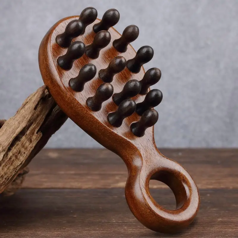 Solid Wood Massage Comb Meridian Dredging Head Treatment Acupuncture Massager Scalp Relaxation Blood Circulation Anti Hair Loss
Solid Wood Massage Comb Meridian Dredging Head Treatment Acupuncture Massager Scalp Relaxation Blood Circulation Anti Hair Loss