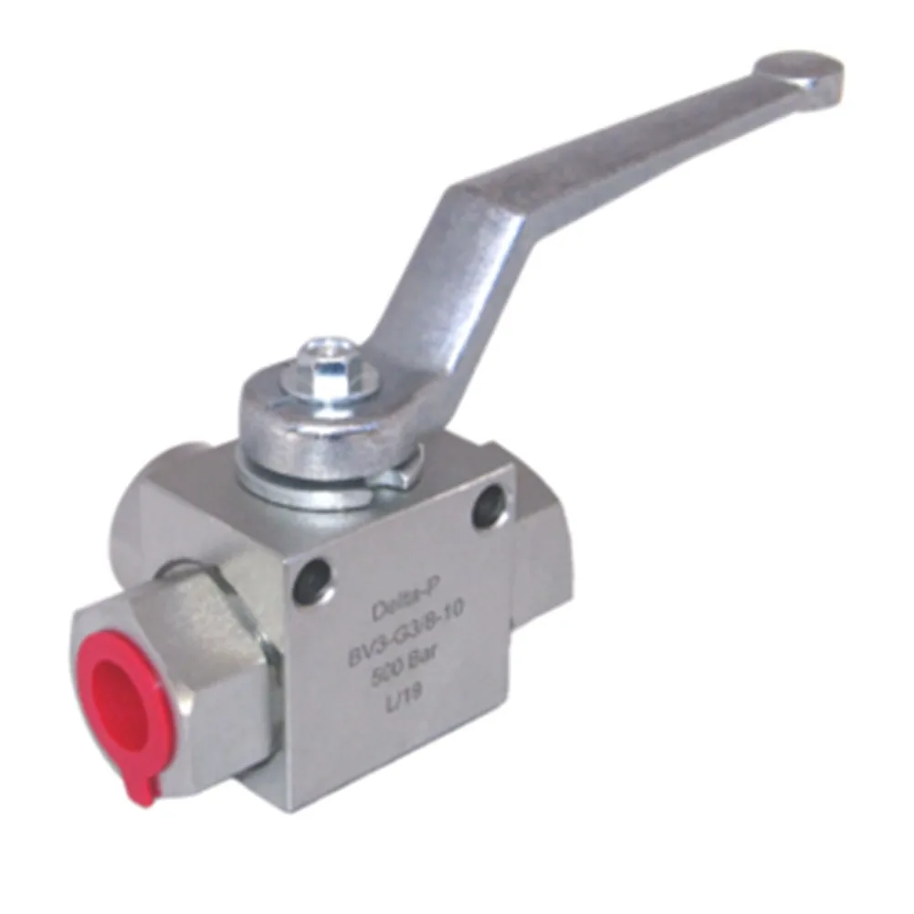 1PCS Hydraulic 3 Way High Pressure Petroleum Hard Seal Ball Valve - 1/4\" To 1\" BSP - 500 Bar MWP Rubber Carbon Steel
1PCS Hydraulic 3 Way High Pressure Petroleum Hard Seal Ball Valve - 1/4\" To 1\" BSP - 500 Bar MWP Rubber Carbon Steel
