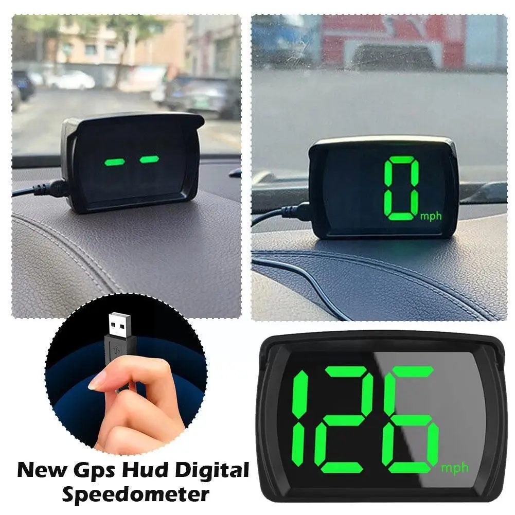 Universal Head-Up Display LED Big Font Speedometer Electronic GPS Play Car Digital Plug Car and Accessories HUD KMH R0K4
Universal Head-Up Display LED Big Font Speedometer Electronic GPS Play Car Digital Plug Car and Accessories HUD KMH R0K4