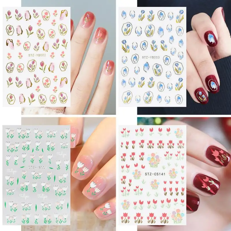 Nail Stickers Decoration Tulip Petals Fruits Flowers Back Glue Gilded Nail Art Decals for Nail Tips Beauty Manicure Tool
Nail Stickers Decoration Tulip Petals Fruits Flowers Back Glue Gilded Nail Art Decals for Nail Tips Beauty Manicure Tool