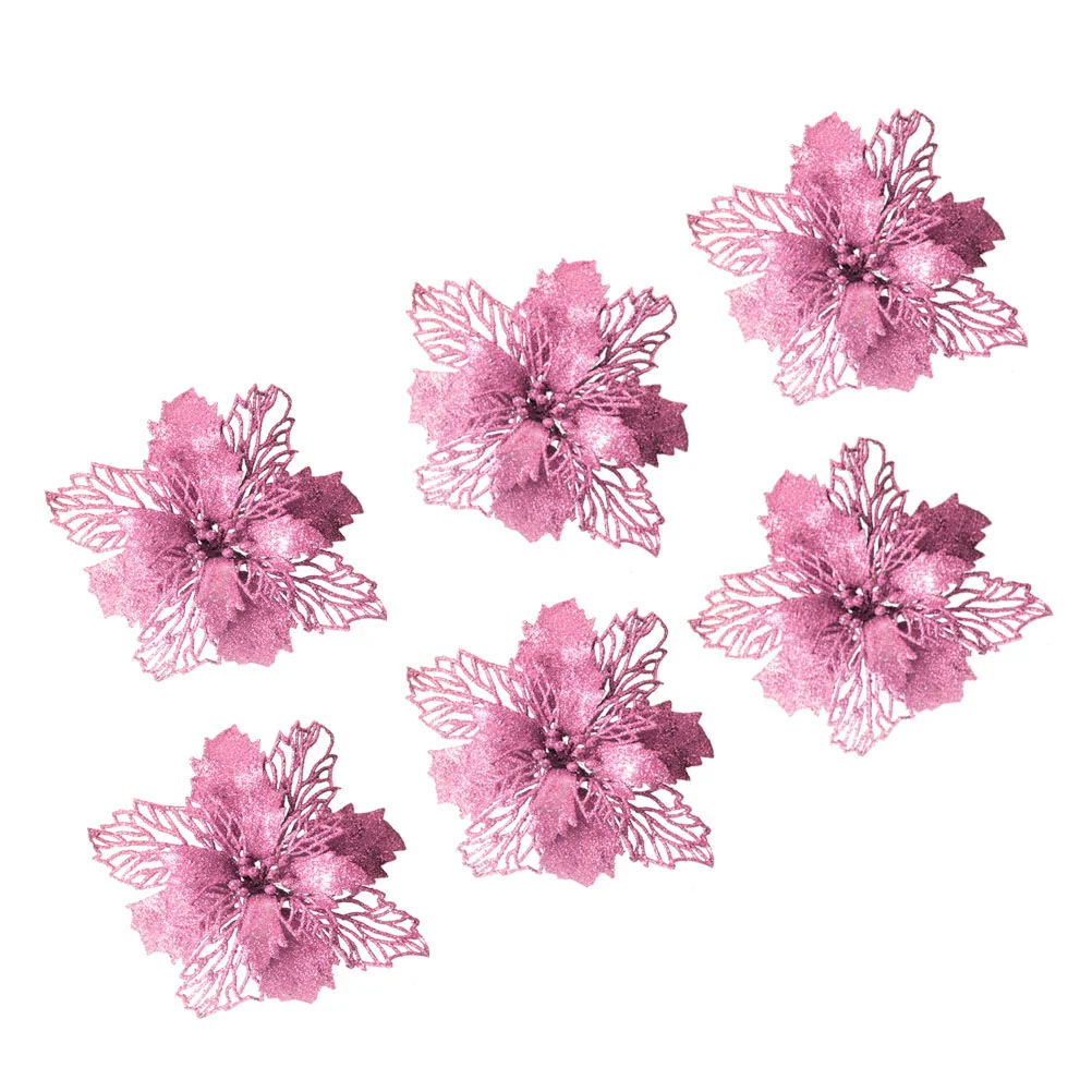 Flowers Christmas Poinsettiaflower Tree Glitter Fake Wreath Decorations Ornaments Artificial Decoration Garlands Realistic
Flowers Christmas Poinsettiaflower Tree Glitter Fake Wreath Decorations Ornaments Artificial Decoration Garlands Realistic