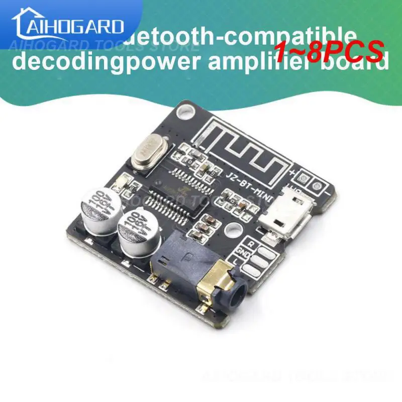 1~8PCS Audio Receiver Board 5.0 MP3 Lossless Decoder Board Wireless Stereo Music Module 3.7-5V XY-BT-Mini
1~8PCS Audio Receiver Board 5.0 MP3 Lossless Decoder Board Wireless Stereo Music Module 3.7-5V XY-BT-Mini